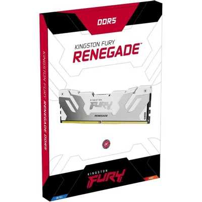 оперативная память Kingston Fury Renegade Silver/White RGB XMP KF564C32RWA-32