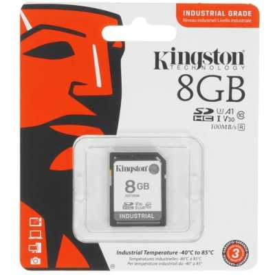 карта памяти Kingston Industrial 8GB SDIT/8GB