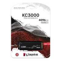 SSD диск Kingston KC3000 4Tb SKC3000D/4096G Черный
