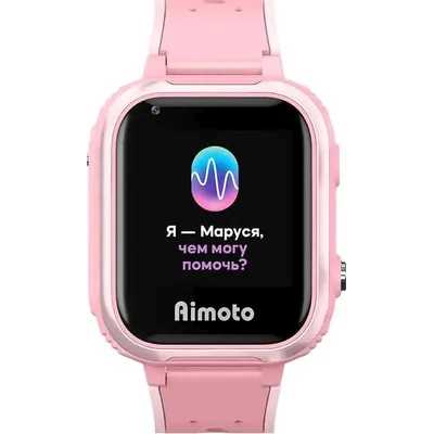 смарт часы Knopka Aimoto Маруся IQ 4G Pink 8108801