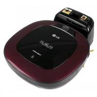 робот-пылесос LG VR63406LV черный, красный