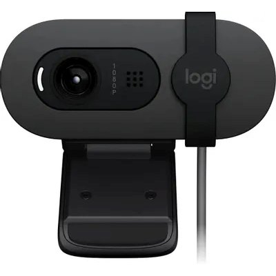 веб-камера Logitech Brio 100 Graphite черный