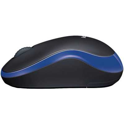 мышь Logitech M185 Blue 910-002632 Черный-синий