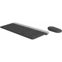 клавиатура Logitech MK470 Slim Wireless Combo Graphite 920-009206 Серый