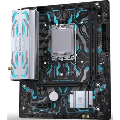 материнская плата Maxsun B760M Gaming WiFi Gank V2 Черный