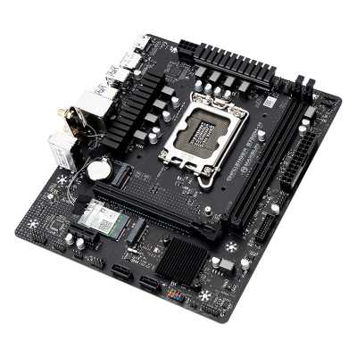 материнская плата Maxsun Challenger B760M-H WiFi Черный