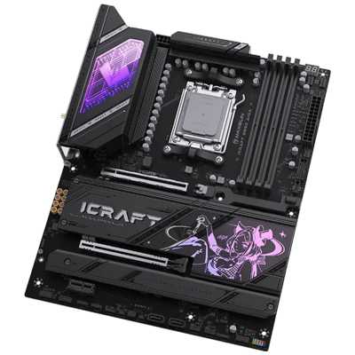 материнская плата Maxsun iCraft B850 AIGA Черный
