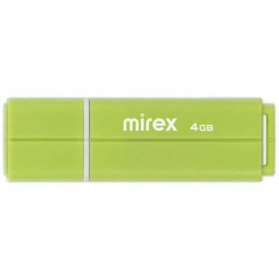 флешка Mirex 4GB 13600-FMULGN04 Зеленый
