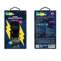 сетевое зарядное устройство More choice NC24i Black Черный