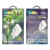 сетевое зарядное устройство More choice NC70S White Белый