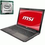 ноутбук MSI GE620DX-436X Коричневый