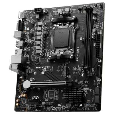 материнская плата MSI Pro B650M-E Черный