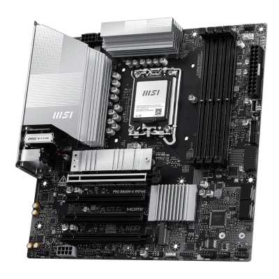 материнская плата MSI Pro B860M-A WiFi6E Черный