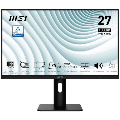 монитор MSI Pro MP273P Черный
