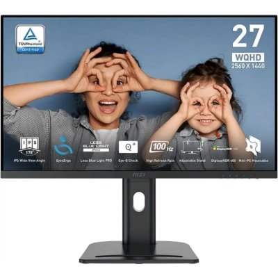 монитор MSI Pro MP273QP E2 Черный