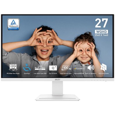 монитор MSI Pro MP273QW E2 Белый