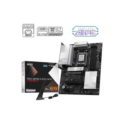 материнская плата MSI Pro X870E-S Evo WiFi Черный