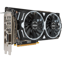 видеокарта MSI RX 480 Armor 4G OC