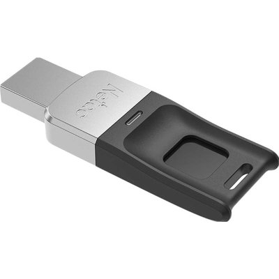 флешка Netac 32GB NT03US1F-032G-30BK Черный, серебристый