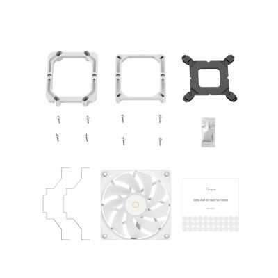 кулер Ocypus Delta A40 SE Dual Fan ARGB White Белый