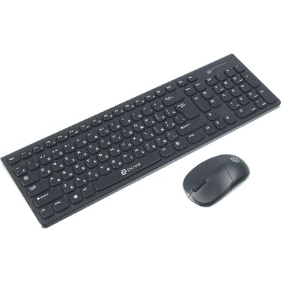 клавиатура Oklick 220M Black Черный