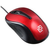 мышь Oklick 385M Black-Red Красный-черный