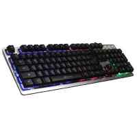 клавиатура Oklick 770G Black-Gray KW-1539 Серебристый-черный