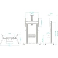 кронштейн Onkron TS2811 Black черный