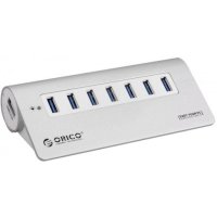 разветвитель USB Orico M3H7 серый