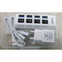 разветвитель USB Orient BC-307PS белый