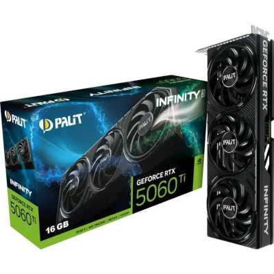 видеокарта Palit nVidia GeForce RTX 5060 Ti Infinity 3 16Gb NE7506T019T1-GB2061S