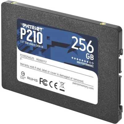 SSD диск Patriot P210 256Gb P210S256G25 Черный