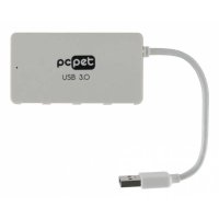 разветвитель USB PC PET BW-U3031A white белый