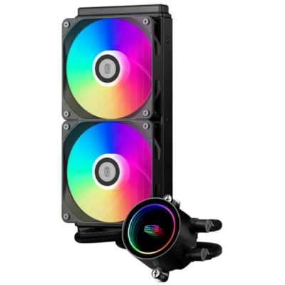 кулер PCcooler DA240 ARGB Black