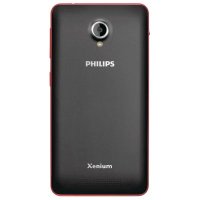 смартфон Philips Xenium V377 Black-Red