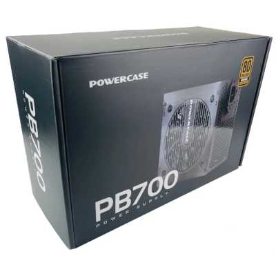 блок питания PowerCase PB700 700W PS-700B-DC Черный