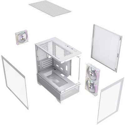 корпус PowerCase Vision Micro M4W White