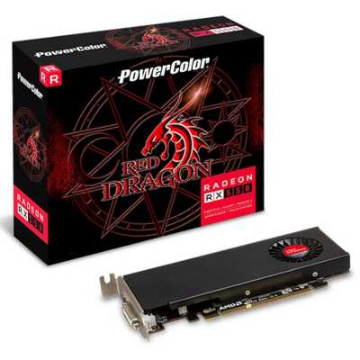 видеокарта PowerColor AMD Radeon RX 550 Red Dragon 2Gb AXRX 550 2GBD5-HLE