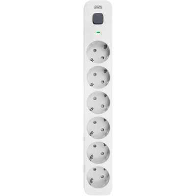 сетевой фильтр PowerCom SP-06W 3m белый