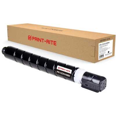 картридж Print-Rite TFC874BPRJ PR-CEXV49BK BLACK черный