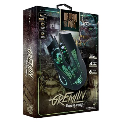 мышь Qumo Gremlin M37 Черный