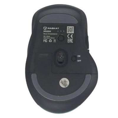 мышь Raskat M020W Зеленый-черный