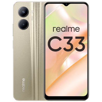 смартфон Realme C33 3/32GB Gold золотой