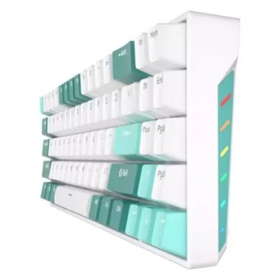 клавиатура Royal Kludge RK71 X003DLFXOR Белый-зеленый