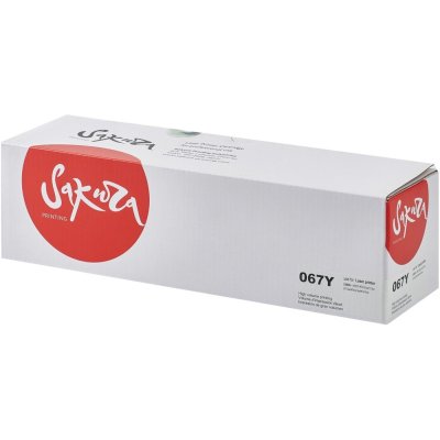 картридж Sakura SA067Y-ECO желтый