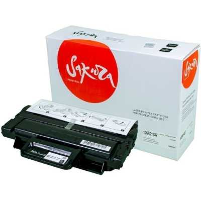 картридж Sakura SA106R01487 черный