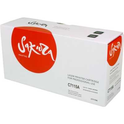 картридж Sakura SAC7115A черный