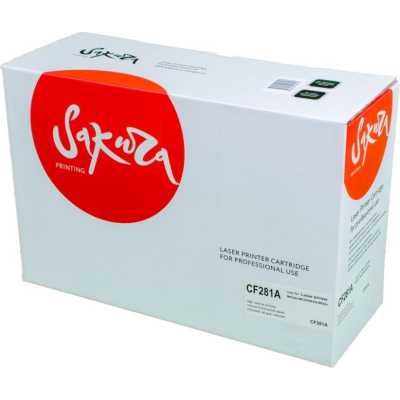 картридж Sakura SACF281A черный