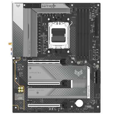 материнская плата Sapphire B850A Nitro+ WIFI7 Черный