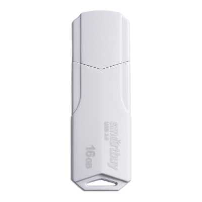 флешка SmartBuy 16GB SB16GBCLU-W3 Белый